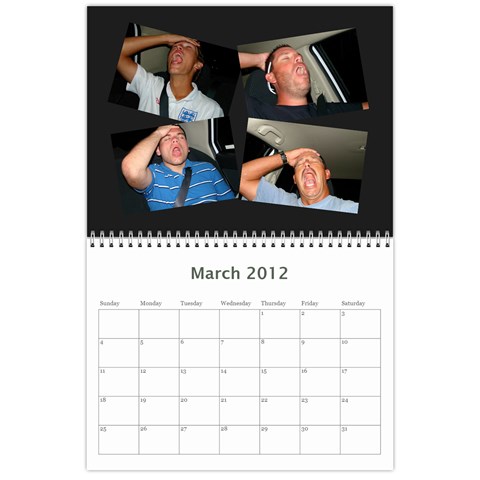 Calendar12 By Christina Crossley Mar 2012