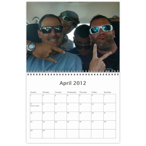 Calendar12 By Christina Crossley Apr 2012