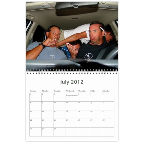 Calendar12 By Christina Crossley Jul 2012