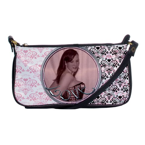 Pink Black Lace I Love You By Claire Mcallen Front