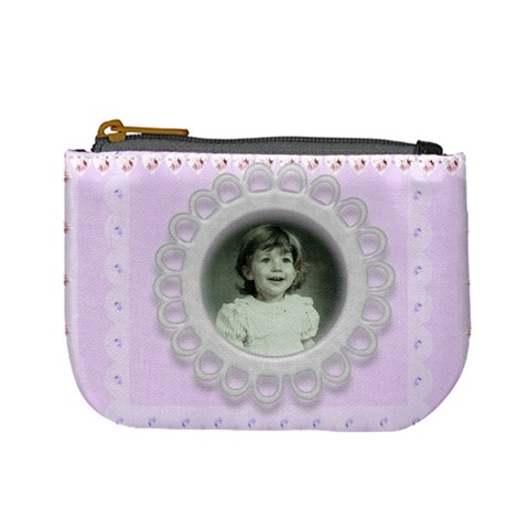 Vintage Daisy Mini Coin Purse By Claire Mcallen Front