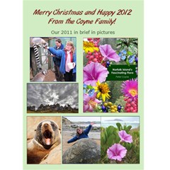 2011 Christmas card - Greeting Card 5  x 7 