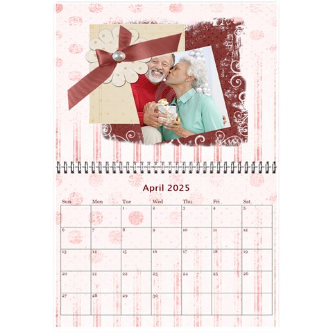 Love Conquers All 2025 Calendar By Amarie Apr 2025