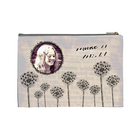 Make A Wish Large Cosmetic Bag By Charity Back