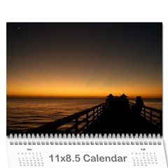 NEW CALENDAR 2012 - Wall Calendar 11  x 8.5  (12-Months)
