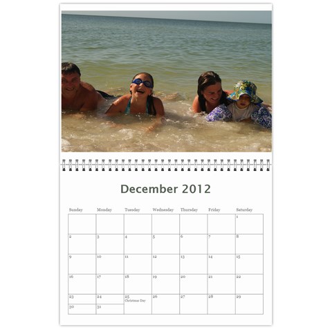 New Calendar 2012 By Helen Dec 2012