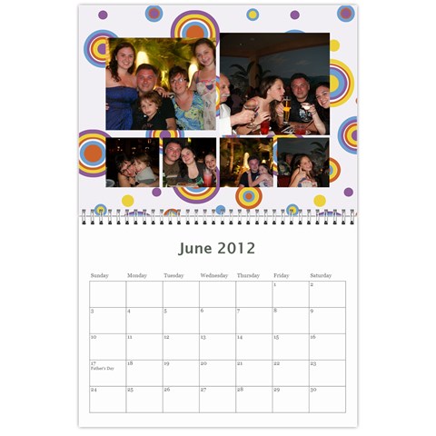 New Calendar 2012 By Helen Jun 2012