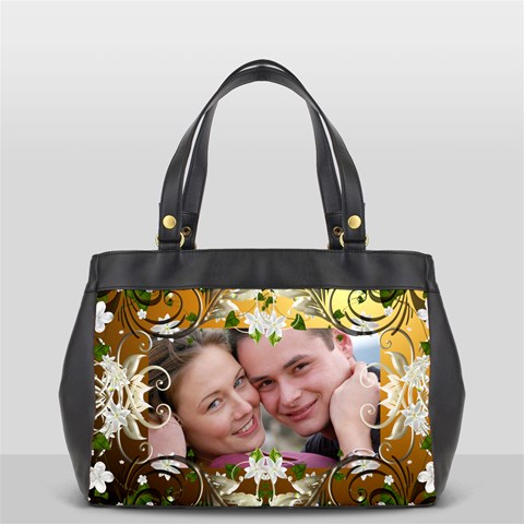 Tangled In Love Oversized (2 Sided) Office Bag By Deborah Front