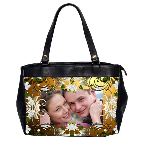 Tangled In Love Oversized (2 Sided) Office Bag By Deborah Front