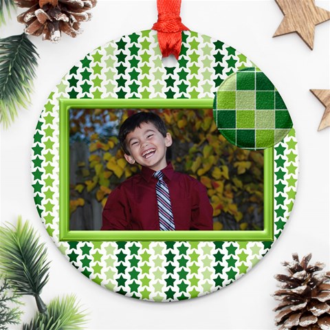 Round Ornament Front