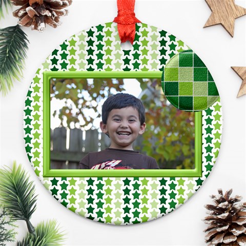 Round Ornament Back