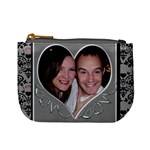 Heart framed love mini purse - Mini Coin Purse