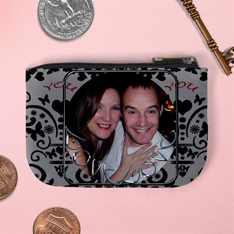 Chrome Wire Love Frame By Claire Mcallen Back