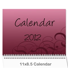 2012 calendar - Wall Calendar 11  x 8.5  (12-Months)