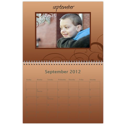 2012 Calendar By Tricia Henry Sep 2012