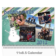 2012 calendar - Wall Calendar 11  x 8.5  (12-Months)