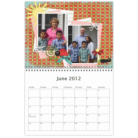 2012 Calendar By Karen Betancourt Jun 2012