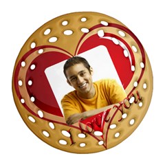 Love filigree Ornament - Ornament (Round Filigree) Love filigree Ornament - Ornament (Round Filigree)