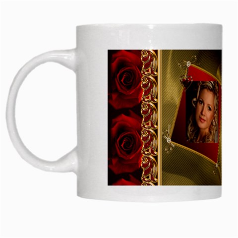 Love And Roses Mug By Deborah Left