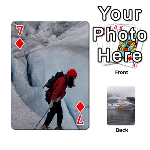 Alaska Playing Cards 2 By Karen Teichert Front - Diamond7