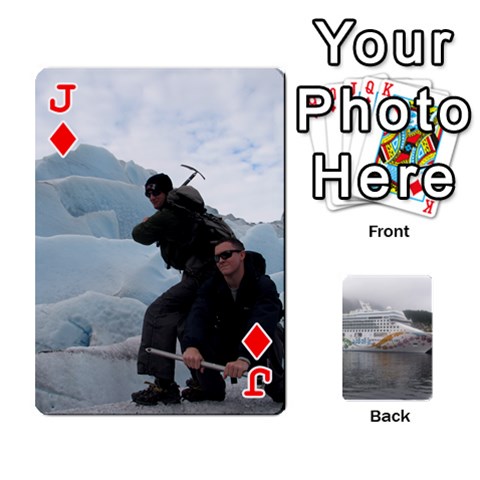 Jack Alaska Playing Cards 2 By Karen Teichert Front - DiamondJ