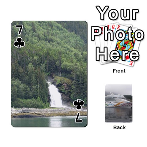 Alaska Playing Cards 2 By Karen Teichert Front - Club7