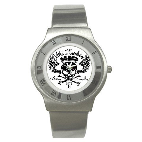 Zombie King Mark : Steel Watch By Von Zombie ™©® Front
