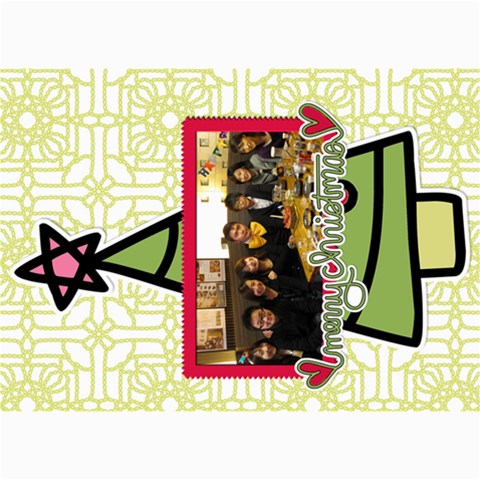 Xmas By Tammy 7 x5  Photo Card - 30