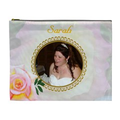 pastel rose XL cosmetic bag - Cosmetic Bag (XL)