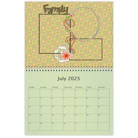 2025 Happy Family 11x8 5 By Angel Jul 2025