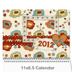 calendar - Wall Calendar 11  x 8.5  (12-Months)