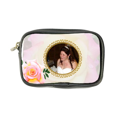 Pink Rose Coin Purse By Kim Blair Front