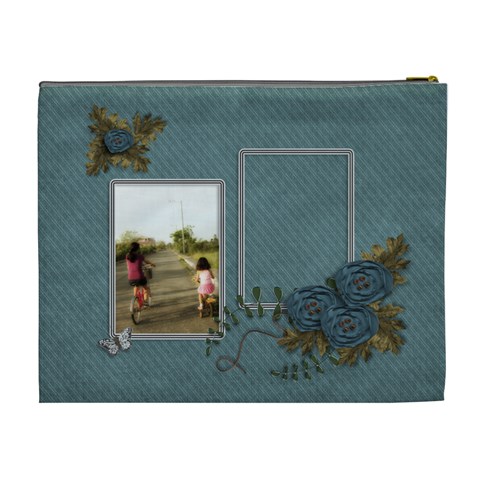 Cosmetic Bag (xl): Thankful 2 By Jennyl Back