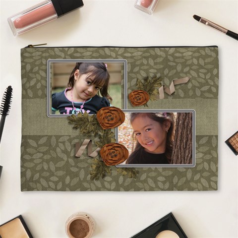 Cosmetic Bag (xl): Thankful 4 By Jennyl Front