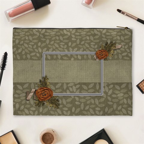 Cosmetic Bag (xl): Thankful 4 By Jennyl Back