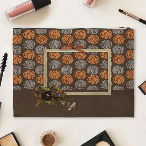 Cosmetic Bag (xl): Thankful 6 By Jennyl Back