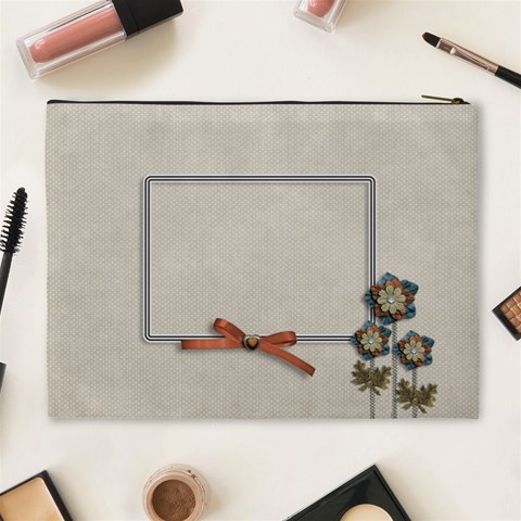 Cosmetic Bag (xl): Thankful 8 By Jennyl Back