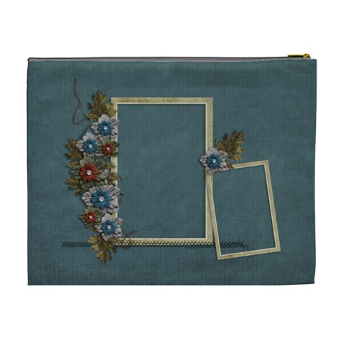 Cosmetic Bag (xl): Thankful 9 By Jennyl Back