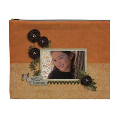 Cosmetic Bag (XL): Thankful 13 Cosmetic Bag (XL): Thankful 13