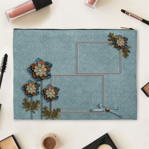 Cosmetic Bag (xl): Thankful 14 By Jennyl Back