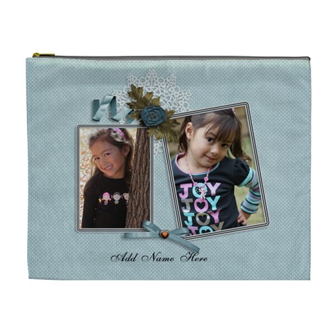Cosmetic Bag (xl): Thankful 21 By Jennyl Front