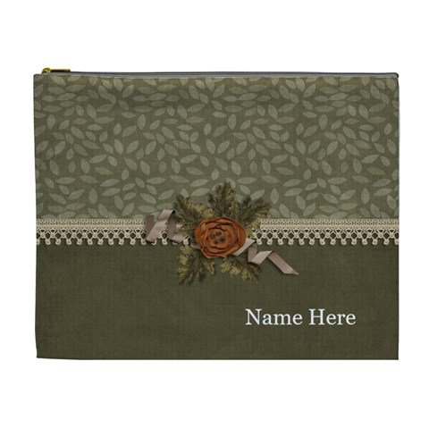Cosmetic Bag (xl): Thankful 25 By Jennyl Front