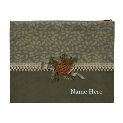 Cosmetic Bag (xl): Thankful 25 By Jennyl Back