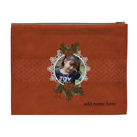Cosmetic Bag (xl): Thankful 27 By Jennyl Back