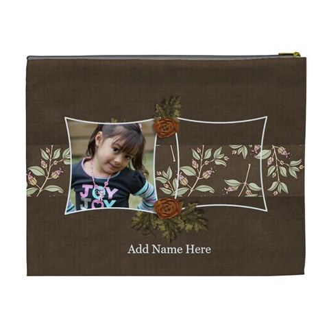 Cosmetic Bag (xl): Thankful 28 By Jennyl Back