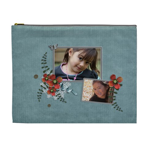 Cosmetic Bag (xl): Thankful 31 By Jennyl Front