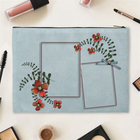 Cosmetic Bag (xl): Thankful 33 By Jennyl Back