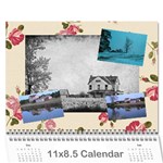 2012 calendar for christmas - Wall Calendar 11  x 8.5  (12-Months)