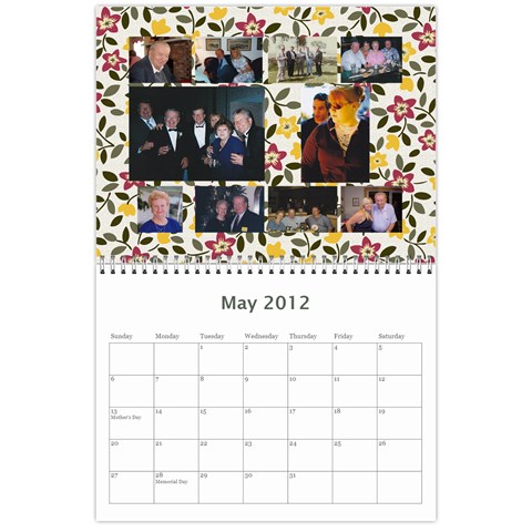 2012 Calendar For Christmas By Bertie May 2012