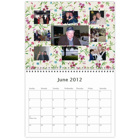 2012 Calendar For Christmas By Bertie Jun 2012